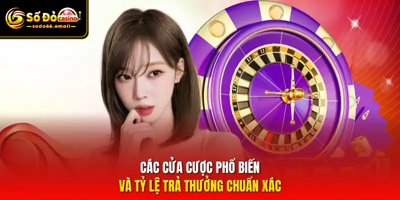 Các cửa cược phổ biến và tỷ lệ trả thưởng chuẩn xác