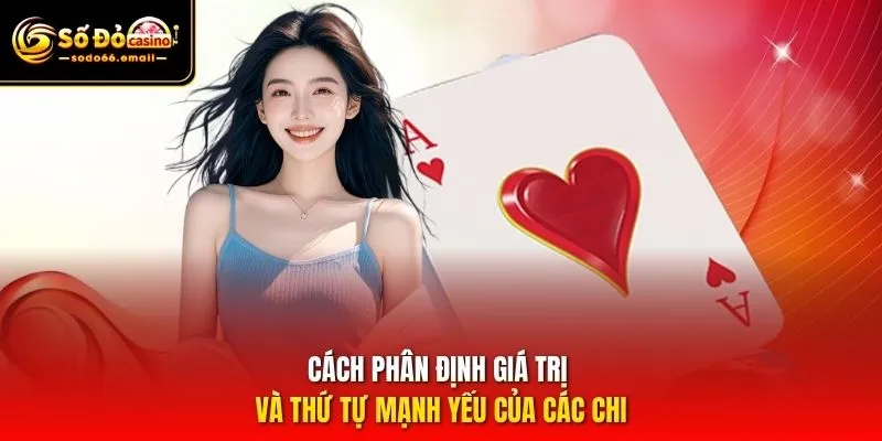 Cách phân định giá trị và thứ tự mạnh yếu của các chi