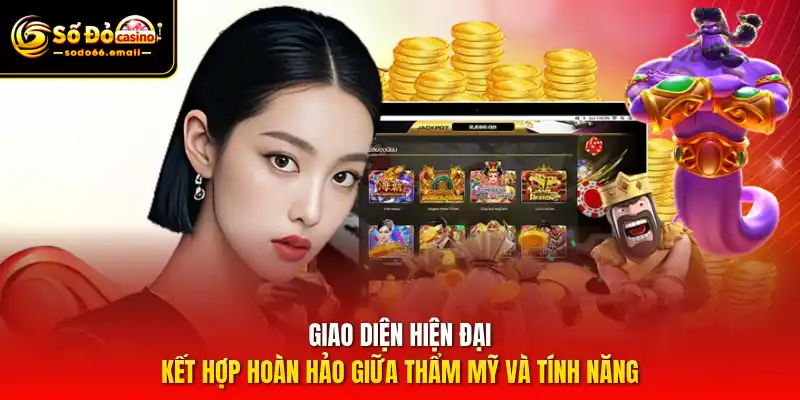 Giao diện hiện đại – Kết hợp hoàn hảo giữa thẩm mỹ và tính năng